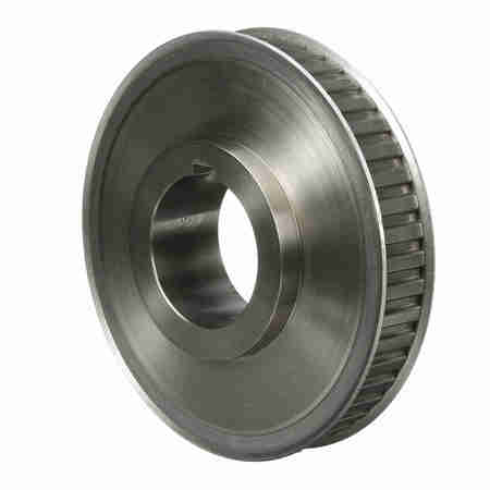 BROWNING Steel Bushed Bore Gearbelt Pulley, 48HQ100 48HQ100